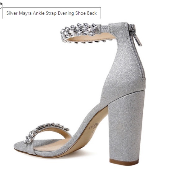 Mayra Ankle Strap Evening Shoe - Picture 2 of 4